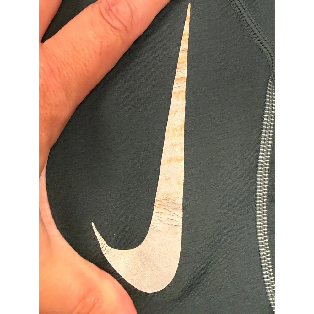 Nike Pro Hyperwarm Mens 2XL Compression Tights Insulated‎ Green 810383-364